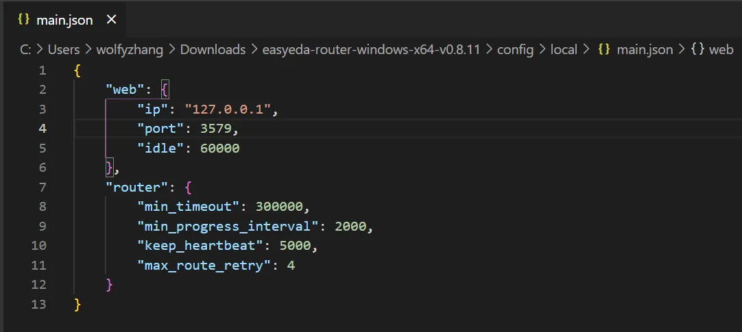 config